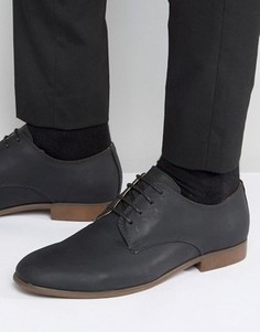 Черные туфли дерби New Look - Черный