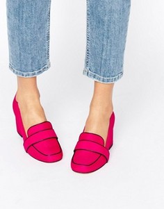 Лоферы ASOS OYSTER - Розовый
