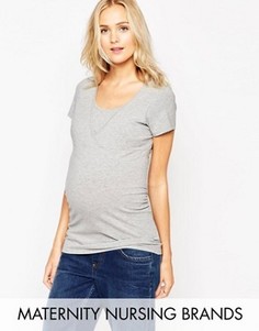 Футболка для кормления New Look Maternity - Серый