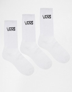 3 пары носков Vans Classic - Белый