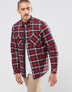 Рубашка классического кроя в клетку Carhartt WIP Damon - Красный