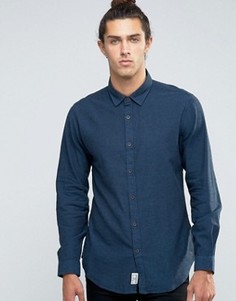 Рубашка в стиле casual от Threadbare - Синий