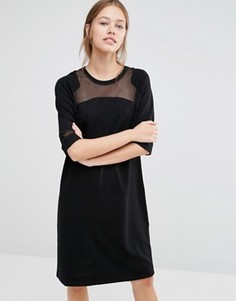 Платье с сеточкой Just Female Osaka - Черный