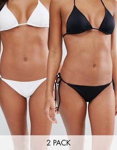 Трусики бикини с завязками по бокам ASOS - Мульти