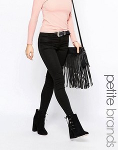 Супермягкие супероблегающие джинсы New Look Petite - Черный