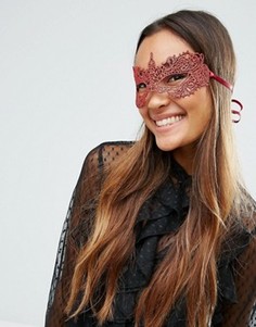 Кружевная маска ASOS Christmas - Красный