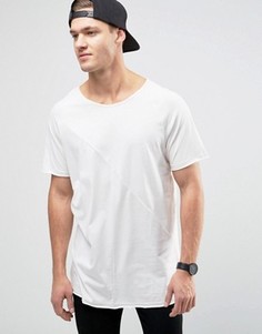 Oversize-футболка со вставками Jack &amp; Jones Originals - Белый