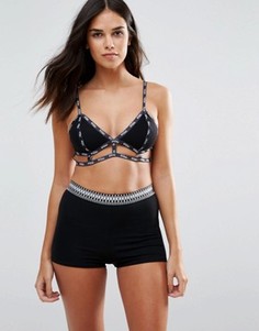 Укороченный топ Baziic - Черный