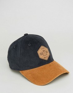 Вельветовая кепка New Era 39Thirty - Черный