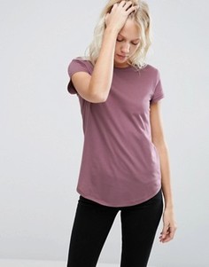 Футболка с круглым вырезом ASOS The Ultimate - Фиолетовый