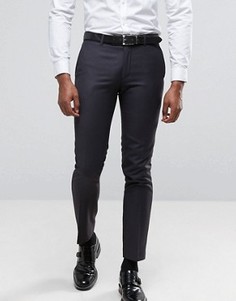 Узкие темно-серые брюки Ben Sherman - Темно-синий