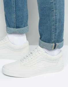Серые кроссовки Vans Old Skool DX VA32GJLQD - Серый