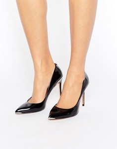 Черные лакированные кожаные туфли-лодочки Ted Baker Kaawa - Черный