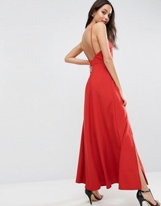 Платье макси ASOS - Коричневый