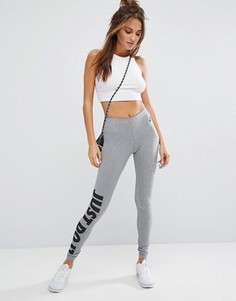 Серые леггинсы Nike Leg A See - Серый