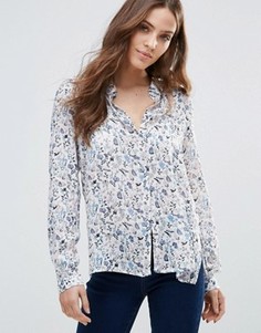 Рубашка с цветочным принтом Vero Moda Elena - Мульти