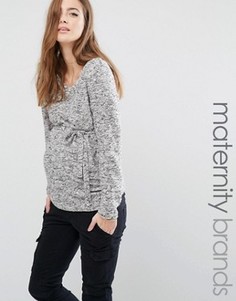 Топ для беременных Mamalicious Delight - Серый Mama.Licious