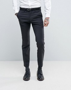 Ben Sherman Slim Fit Pin Dot Suit Trousers - Серый