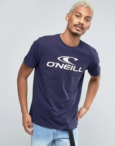 Футболка с надписью ONeill - Темно-синий