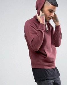 Красное oversize-худи ASOS - Красный