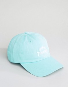 Бейсболка с вышивкой логотипа HUF x Thrasher - Зеленый