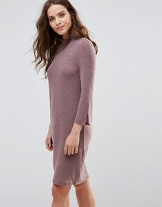 Платье-джемпер с круглым вырезом Vila - Красный