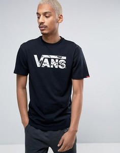 Черная футболка Vans V002OGKP1 - Черный