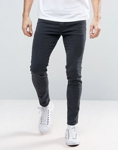 Темно-серые джинсы скинни Diesel Stickker 0677H - Серый