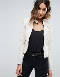 Куртка из искусственной кожи Vero Moda - Белый