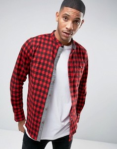 Фланелевая рубашка в клетку Brave Soul - Красный