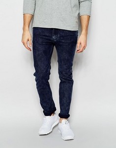 Супероблегающие эластичные джинсы Levis Line 8 Underground - Синий