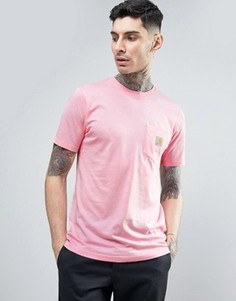 Футболка с карманом Carhartt WIP - Розовый