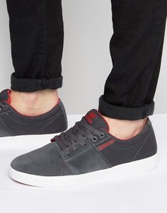 Замшевые кроссовки Supra Stacks II - Серый