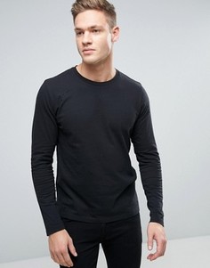 Лонгслив с потертостями Jack &amp; Jones Originals - Черный