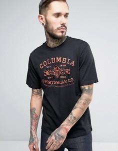 Черная футболка с логотипом Columbia Rough &amp; Rocky - Черный