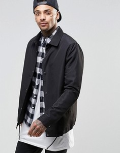 Черная тренерская куртка ASOS - Черный