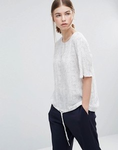 Топ Just Female Birch - Белый