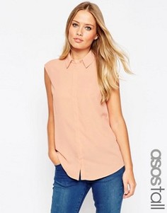 Блузка без рукавов ASOS TALL - Розовый