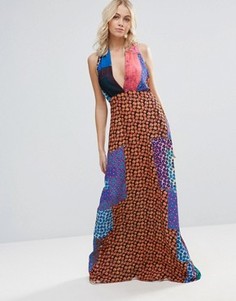 Платье макси с принтом Clover Canyon Mod - Мульти