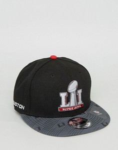 Бейсболка New Era 9Fifty Superbowl - Черный