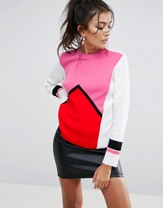 Джемпер в стиле колор блок ASOS - Мульти