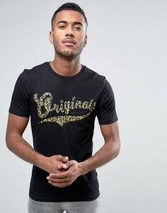 Футболка с принтом Jack &amp; Jones Originals - Черный