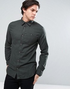 Джинсовая классическая рубашка с карманом Jack &amp; Jones Originals - Зеленый