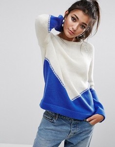 Джемпер с шевронным узором ASOS - Мульти