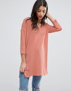 Удлиненный джемпер Vero Moda - Розовый
