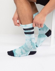 Синие носки с эффектом тай-дай Stance Daybreaker - Синий