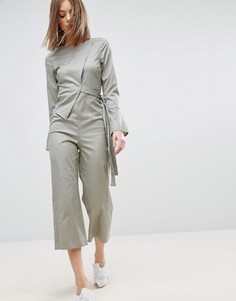 Хлопковый комбинезон ASOS - Зеленый