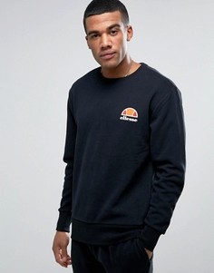 Свитшот с маленьким логотипом Ellesse - Черный