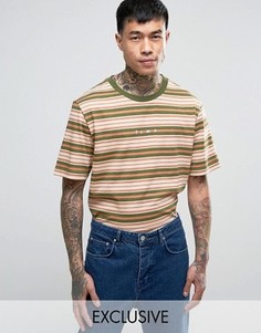 Контрастная футболка в стиле ретро Puma эксклюзивно для ASOS 57533501 - Коричневый