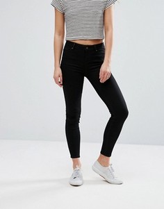 Мягкие джинсы скинни New Look - Черный